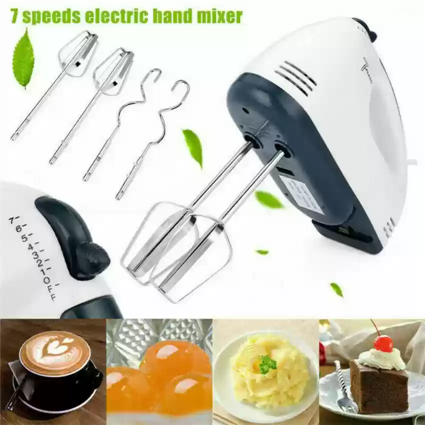 Mixer cu bol din inox, putere 350 W, 2L, inox, 7 trepte de Viteze