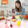 Set Blender de mână 4 în 1 RAF – Putere și versatilitate în bucătăria ta!