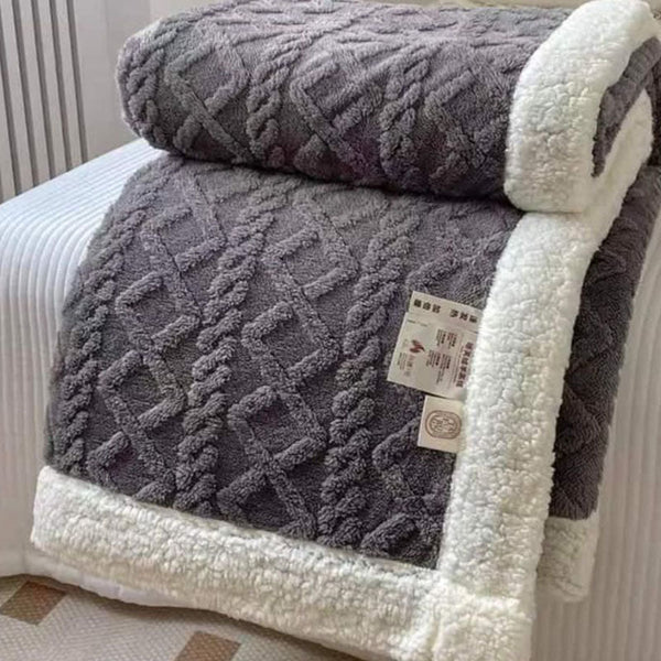 NOU! Pătură Cocolino Groasă, Super Soft, cu Blăniță, 200x230 cm – Confort Premium