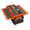 Trusă Scule și Unelte Metalică, 4 Sertare – 85 Piese