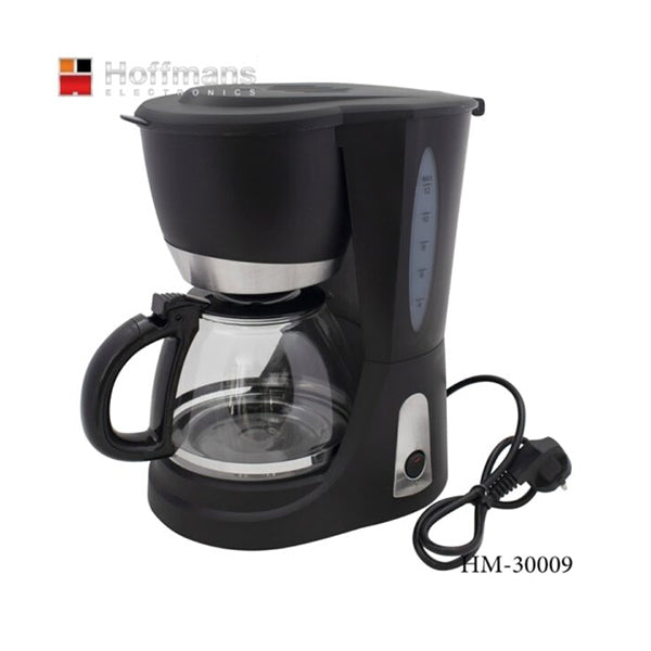 Filtru de cafea HoffMans cu cana de sticla de 625ml