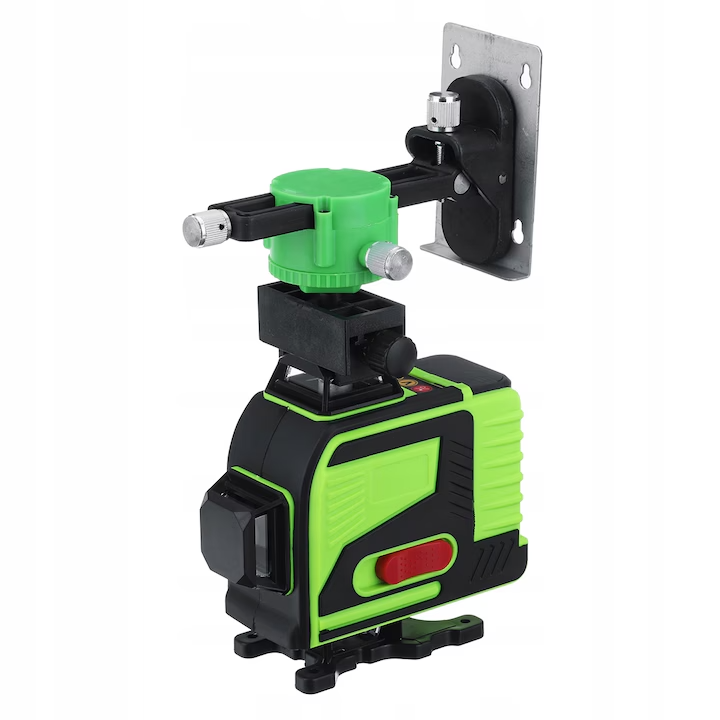 Nivela laser 4D cu 16 linii, 360, Lumina verde, Negru/Verde