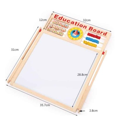 Tabla educativa magnetica pentru copii (40x40)